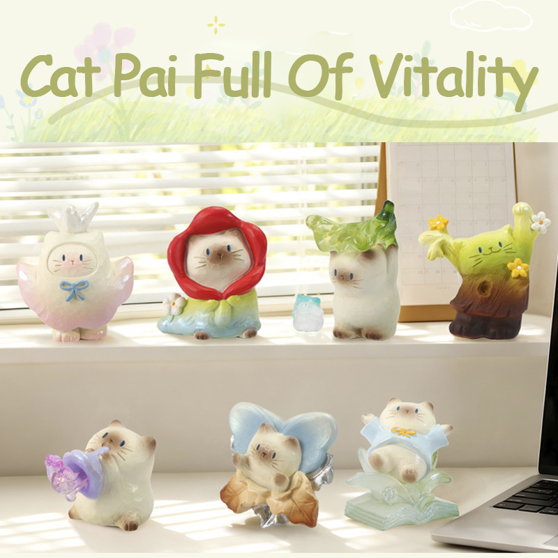 Resin Art Case - Cat Pai Seri Penuh Vitalitas Blind