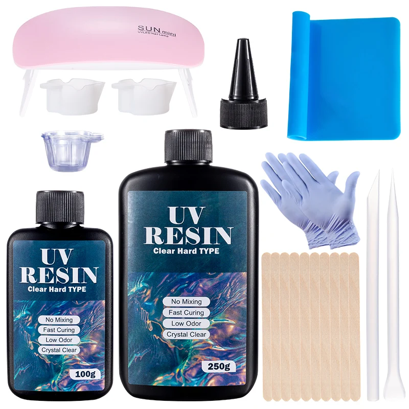 Resin Art Equipment - Kit Lem Resin UV Keras Lem