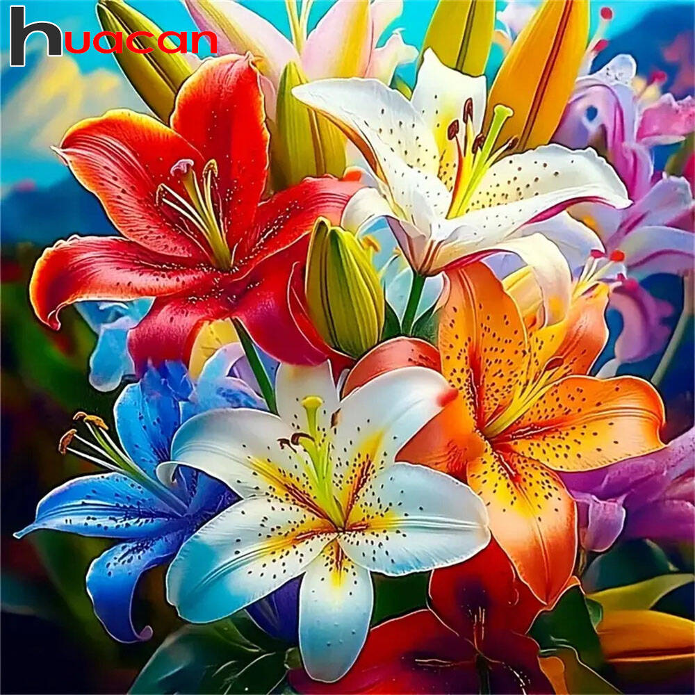 Huacan 2025 koleksi baru lukis - Resin Art Wallpaper ulasan dan harga