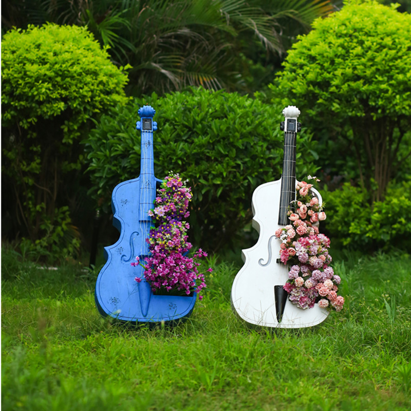 Patung Taman Berbentuk Cello,  - Resin Art Wedding Gift ulasan dan harga