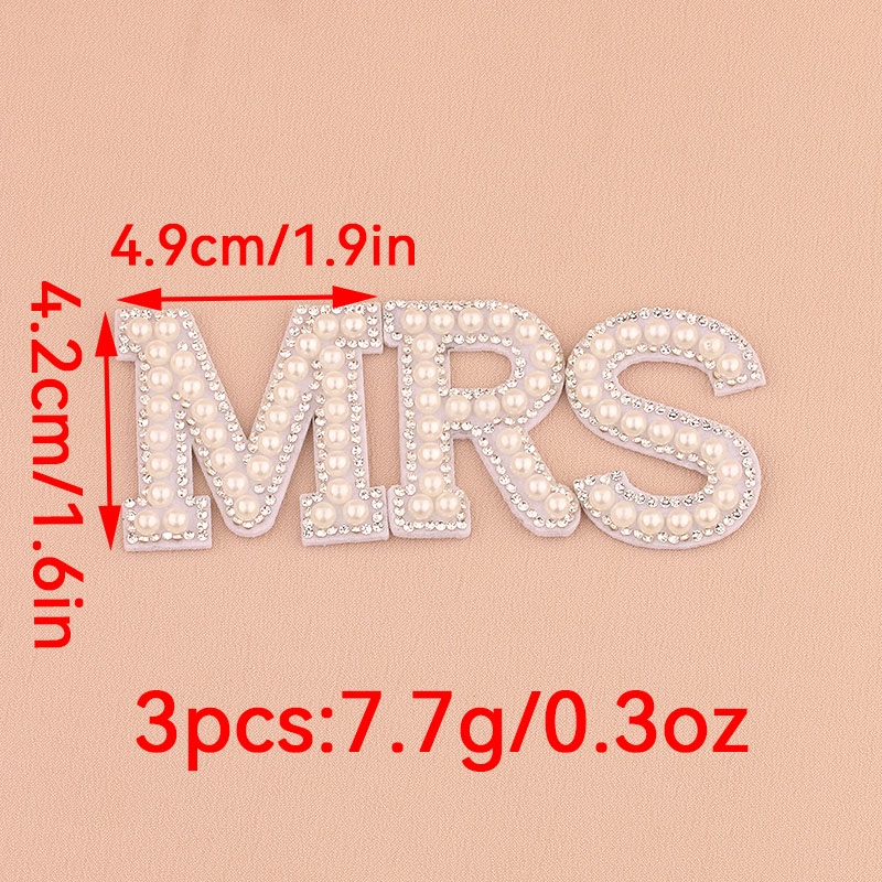 1 Set Patch Huruf Mutiara Imit - Resin Art Alphabet ulasan dan harga