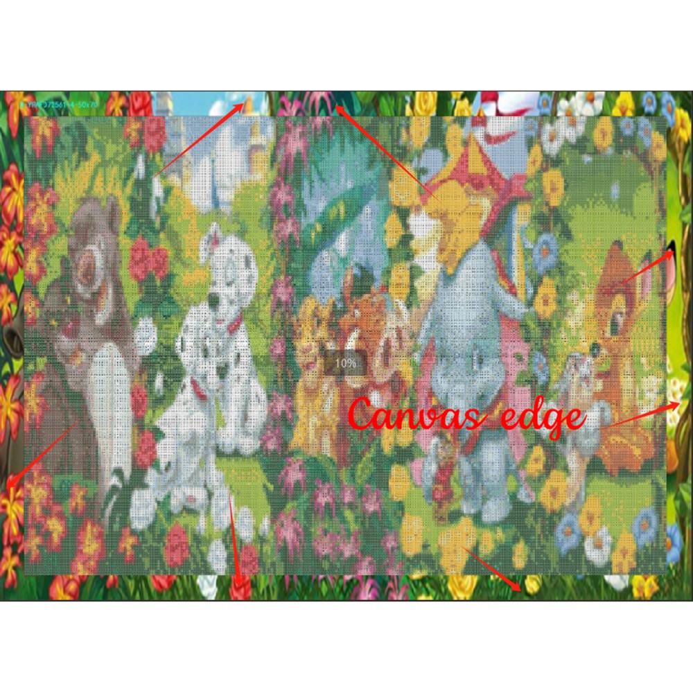 5D Diy 120 Warna Lukisan Berli - Resin Art Wallpaper ulasan dan harga